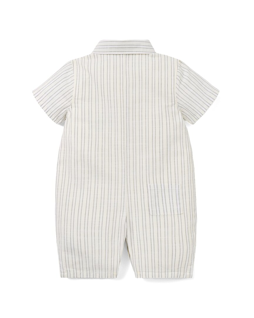 Janie And Jack Striped Sea Turtle Romper