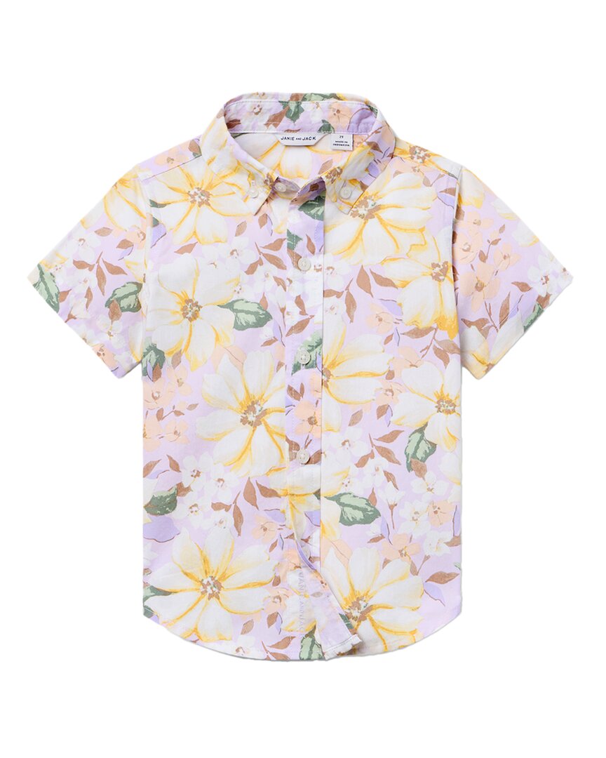 Janie And Jack The Poplin Shirt