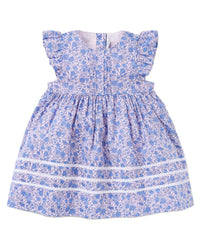 Janie And Jack Floral Pintuck Dress