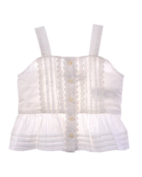 Janie And Jack The Pintuck Peplum Top