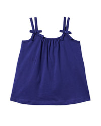 Janie And Jack Bow Double Strap Top