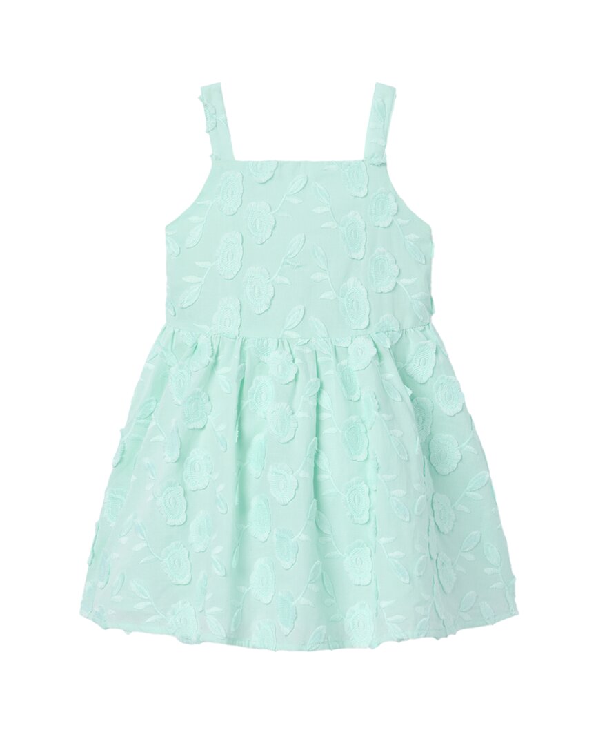Janie And Jack Floral Appliqué Dress