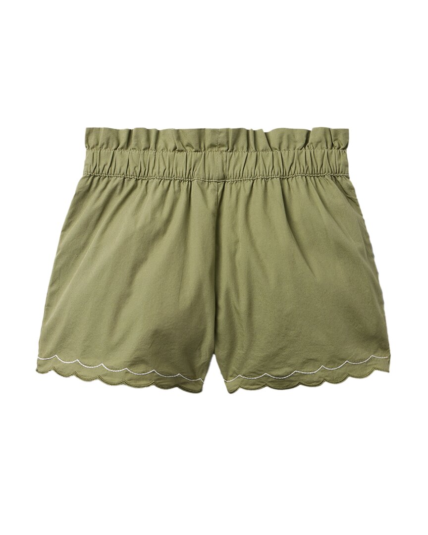 Janie And Jack Poplin Paperbag Waist Short