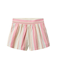 Janie And Jack Striped Linen-Blend Short
