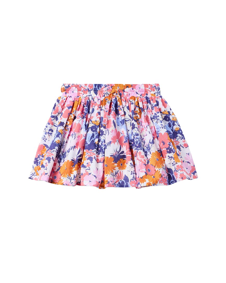 Janie And Jack Floral Pleated Skort