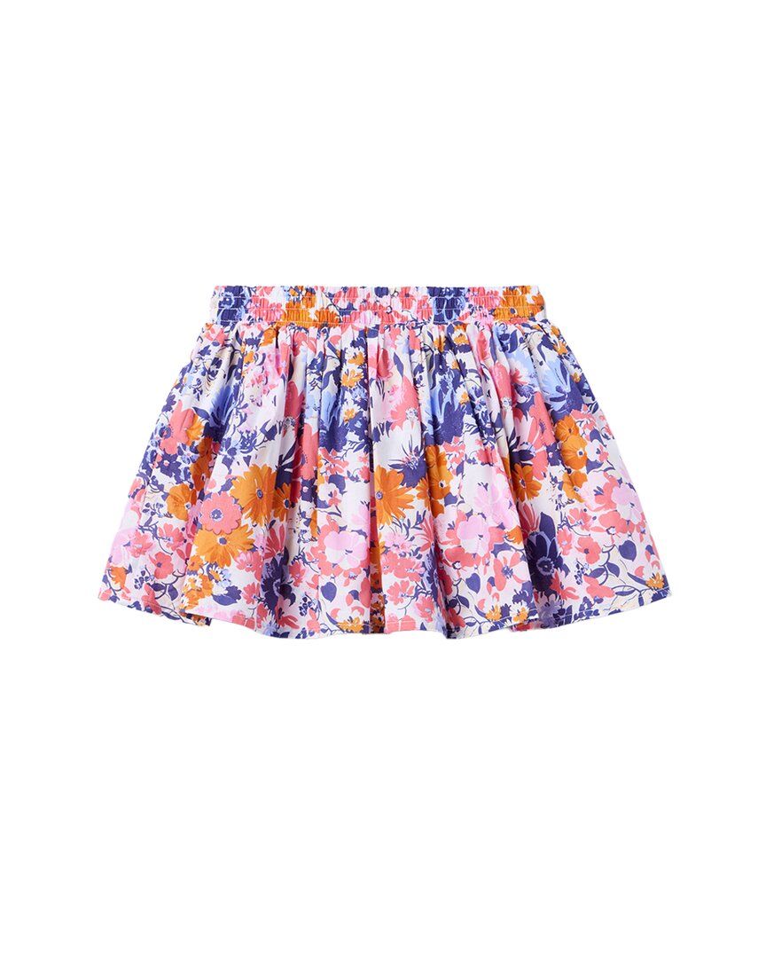 Janie And Jack Floral Pleated Skort