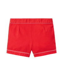 Janie And Jack Button Canvas Short