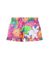 Janie And Jack Tropical Floral Ruffle Short