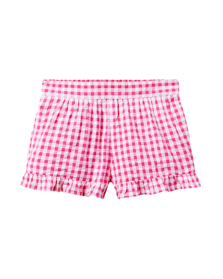 Janie And Jack Gingham Ruffle Short