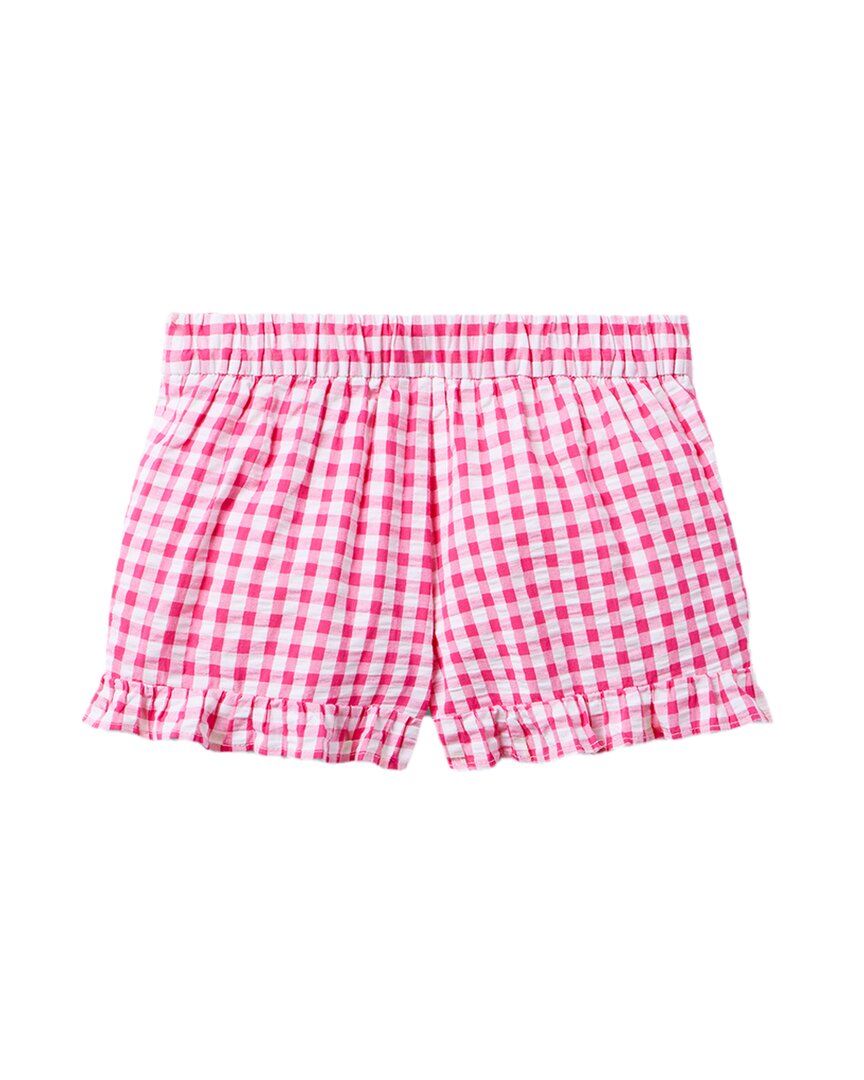 Janie And Jack Gingham Ruffle Short