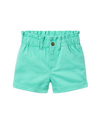Janie And Jack Twill Paperbag Waist Short