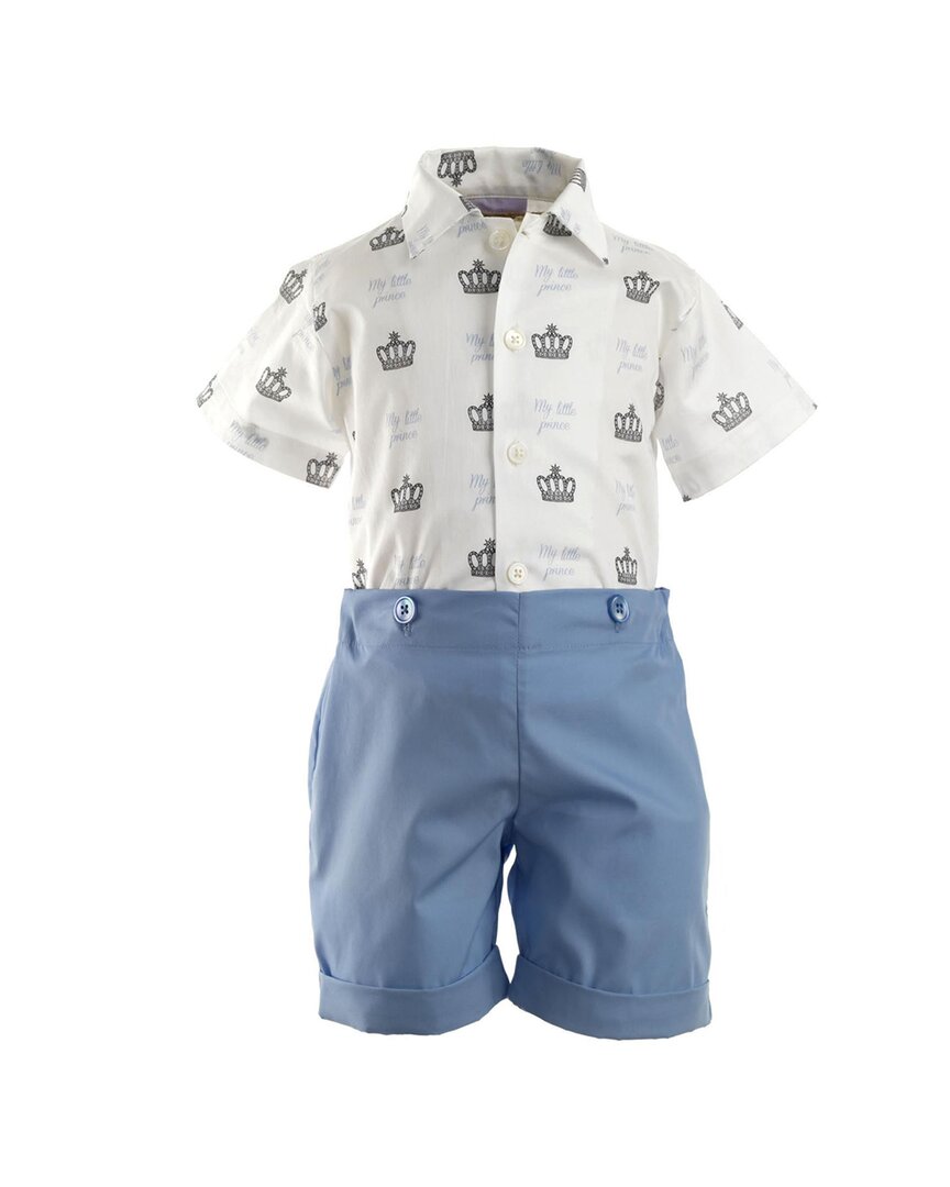 Rachel Riley Prince Shirt & Short Set