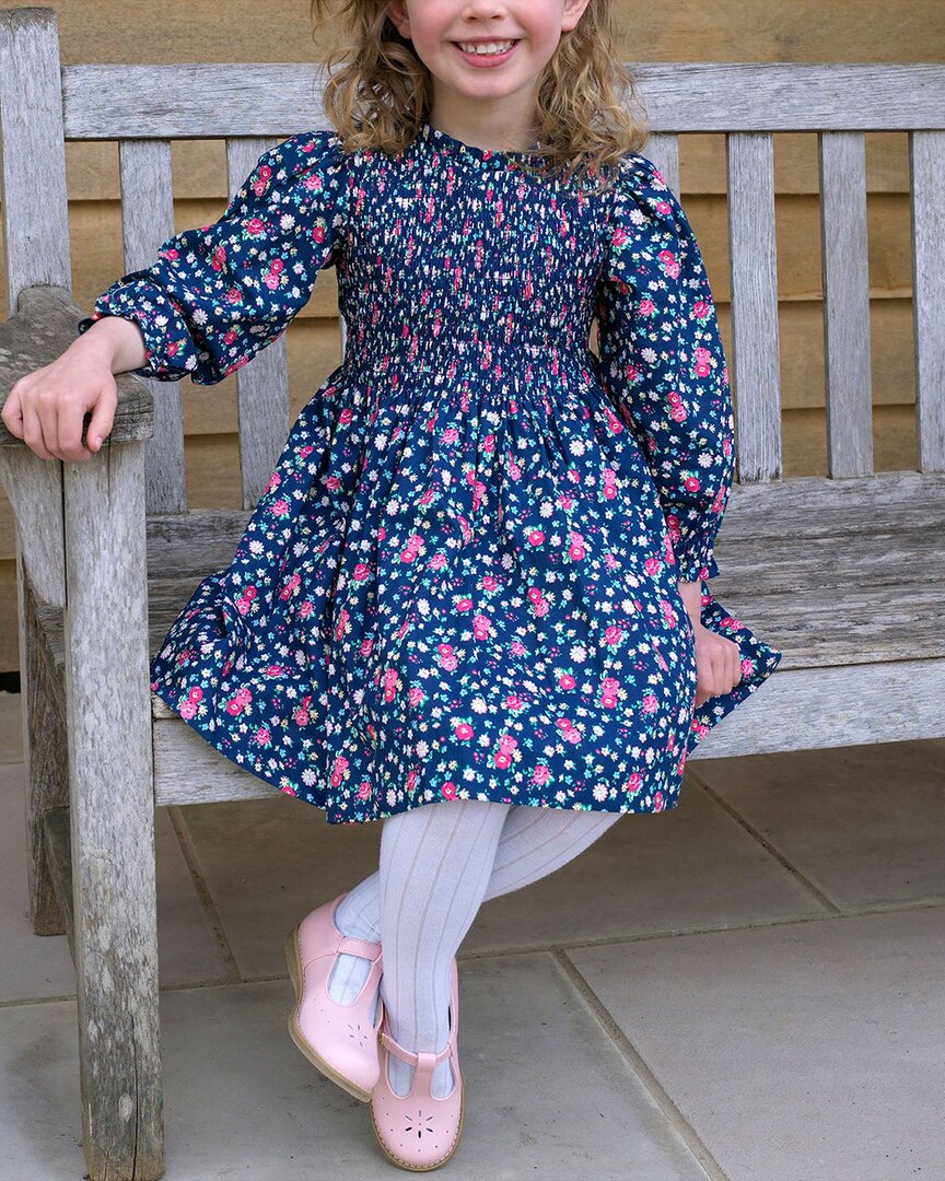 Rachel Riley Rachel Riley Ditsy Floral Ruched Dress