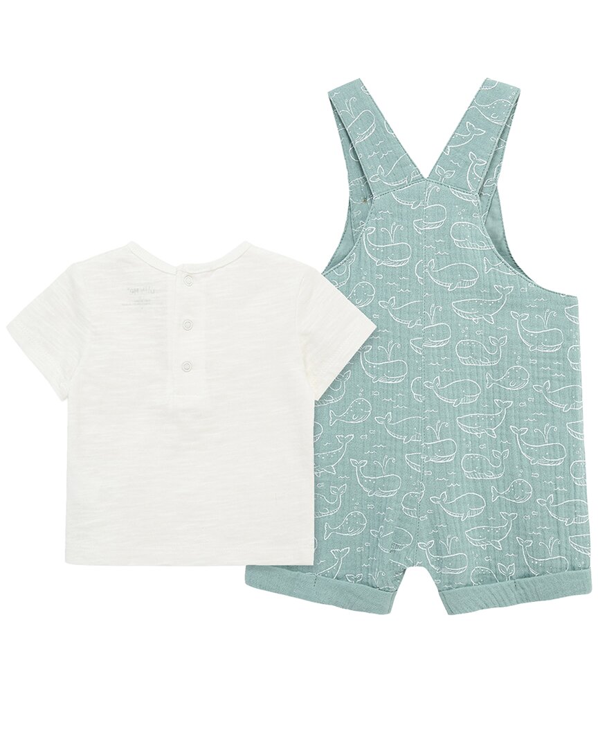 Little Me Whales Shortall Set