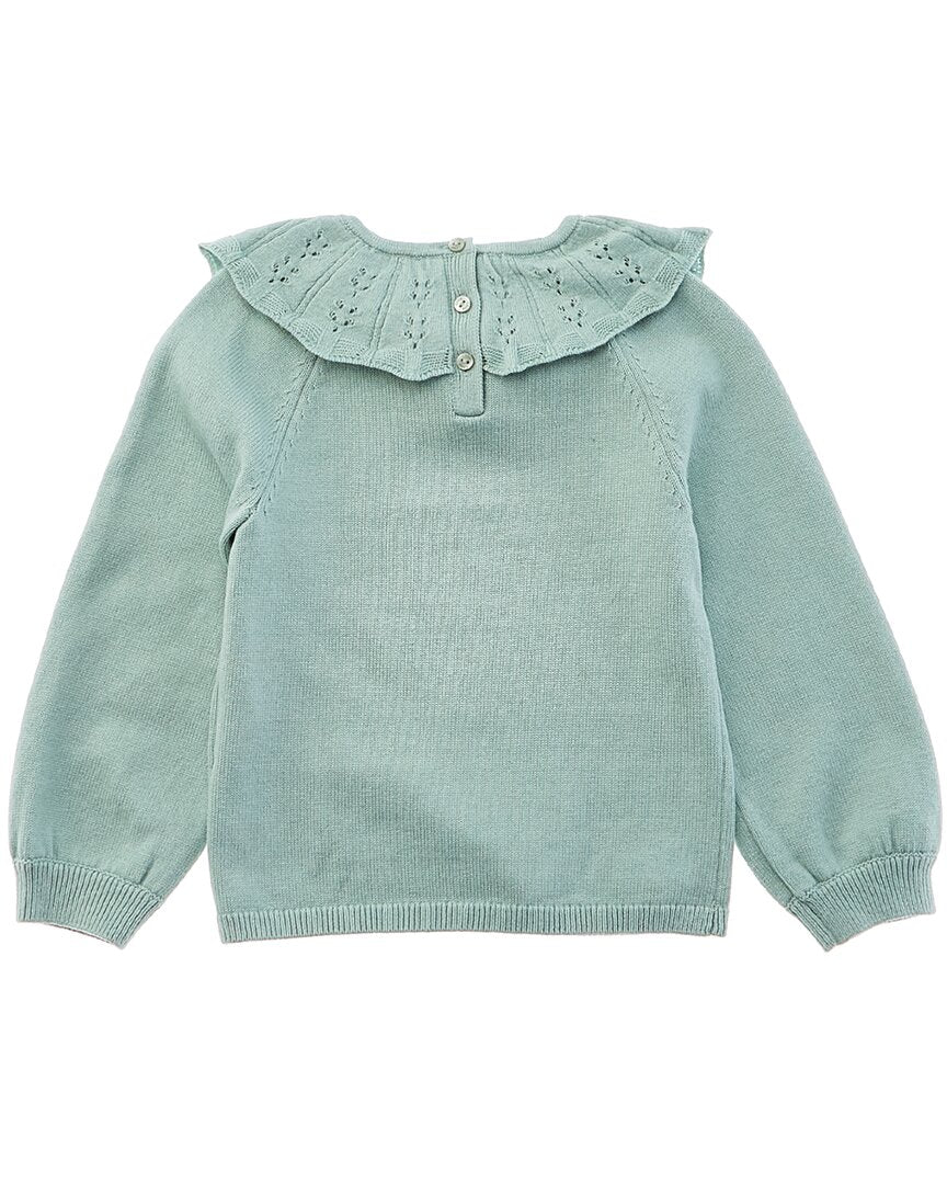 Chloé Pointelle Wool-Blend Sweater