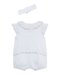 Little Me Little Me Daisy Romper Headband