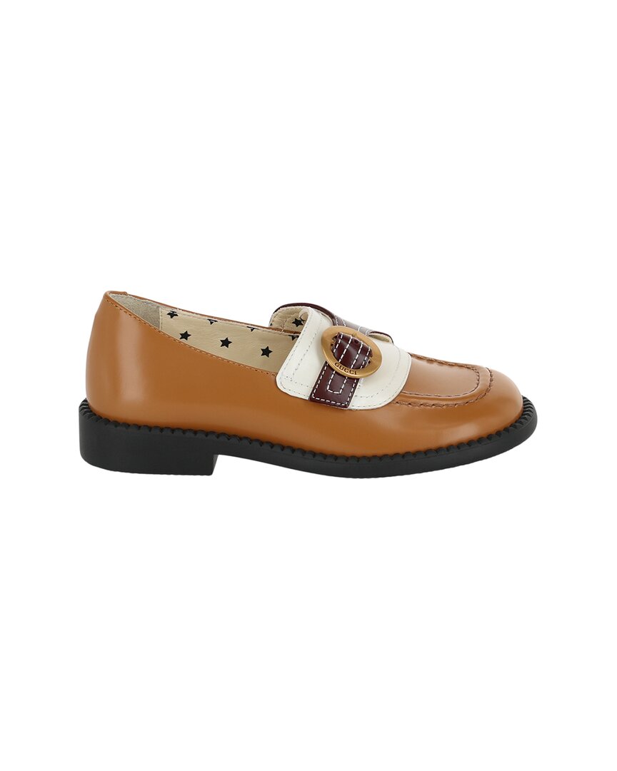 Gucci Colorblocked Leather Loafer