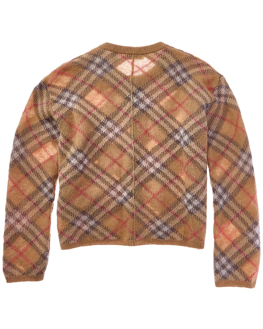 Burberry Wool & Silk-Blend Cardigan