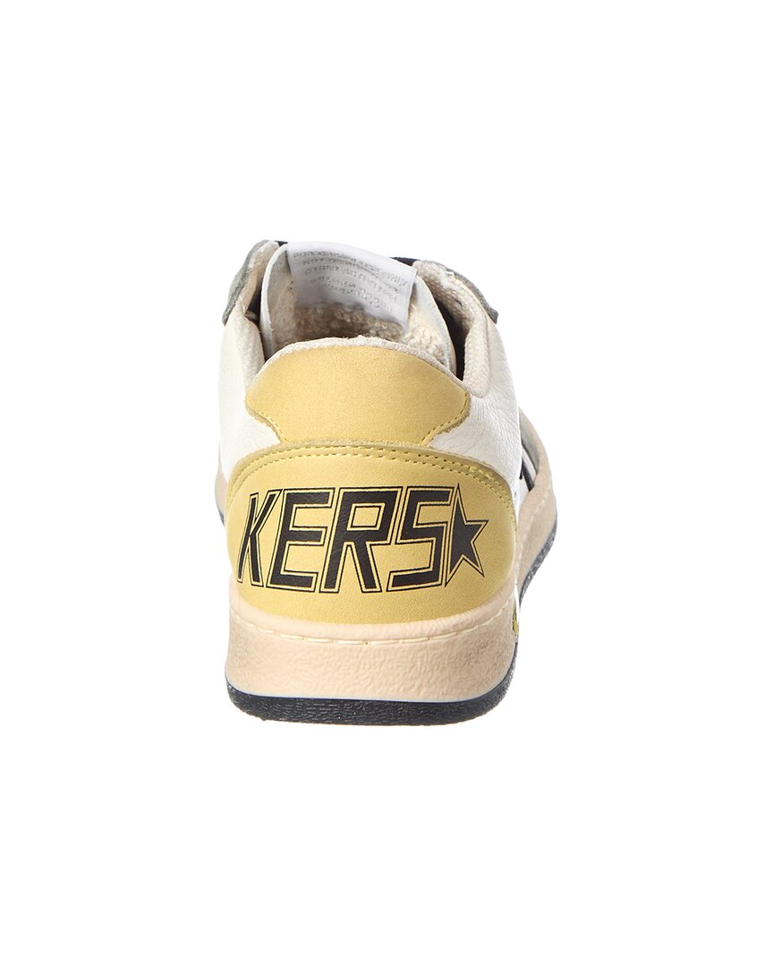 Golden Goose Ballstar Leather & Suede Sneaker
