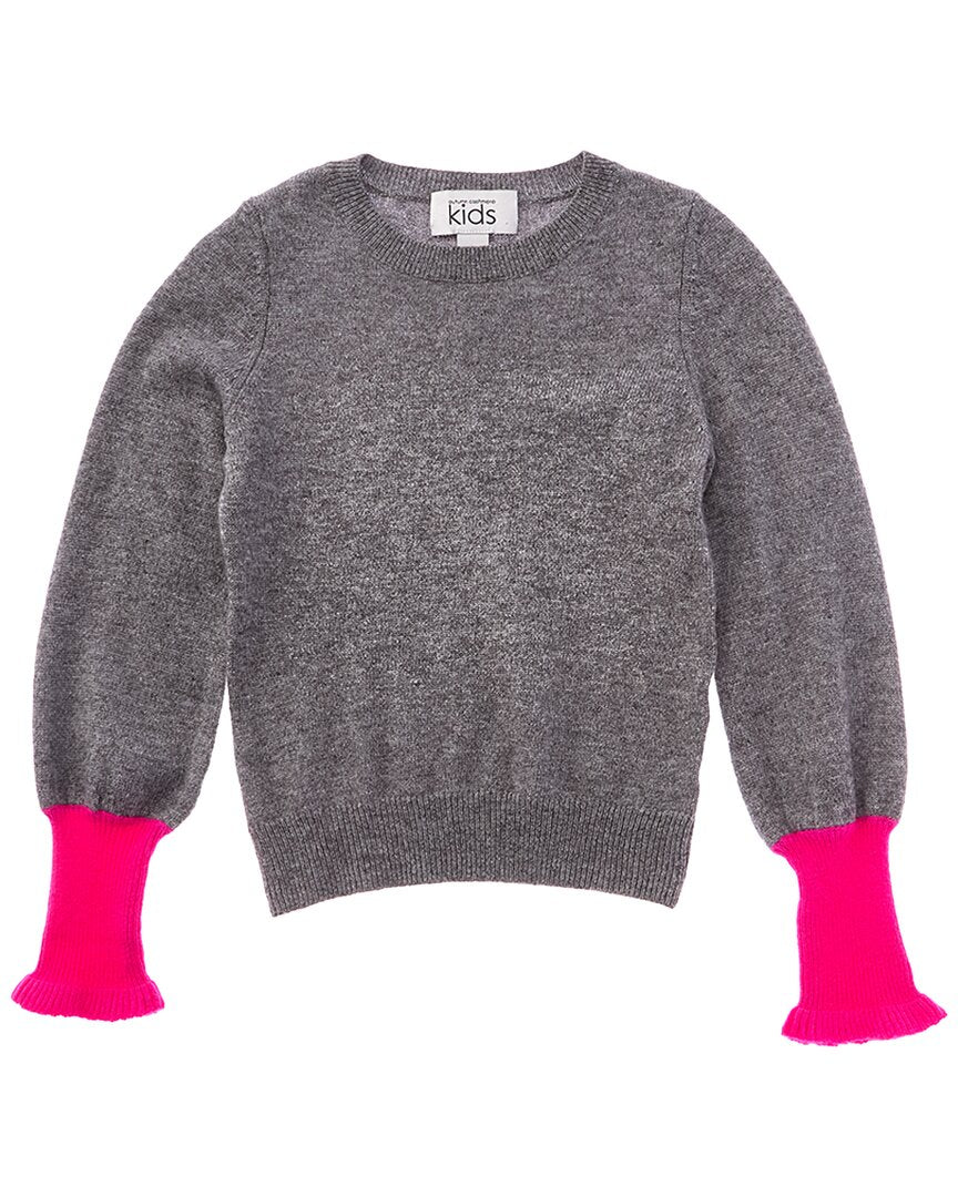 Autumn Cashmere Balloon Sleeve Wool & Cashmere-Blend Sweater