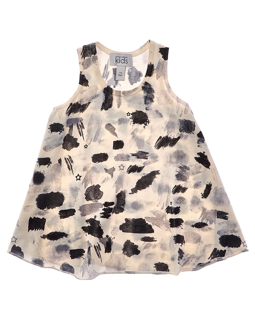Autumn Cashmere Watercolor Cashmere-Blend Swing Tank