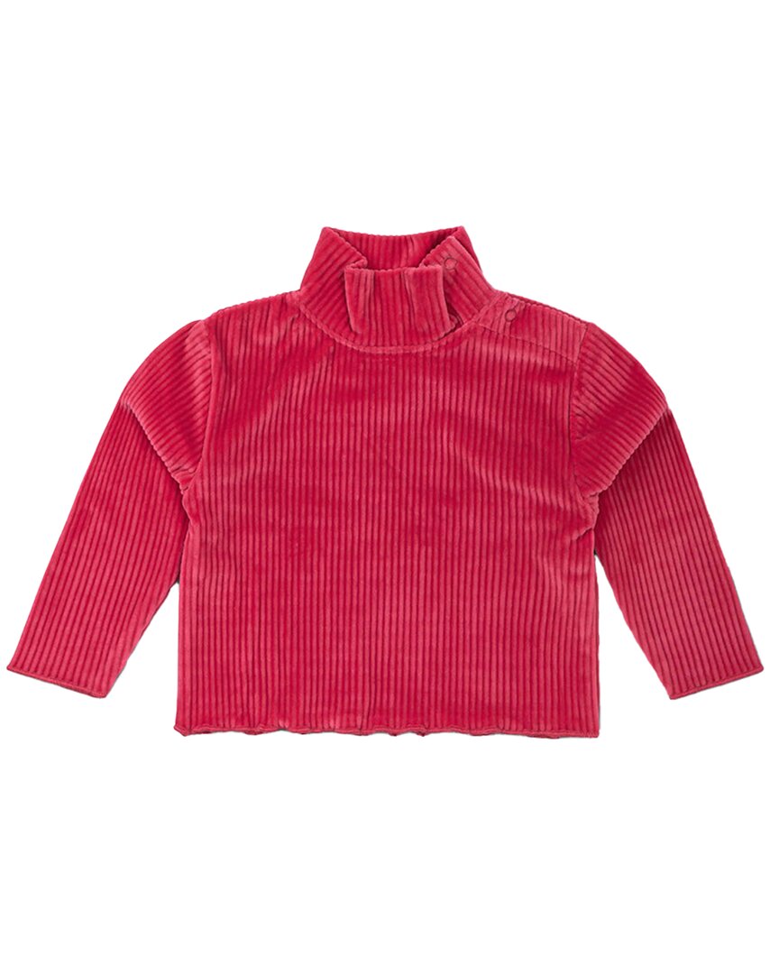 Monica + Andy Ribbed Velour Turtleneck