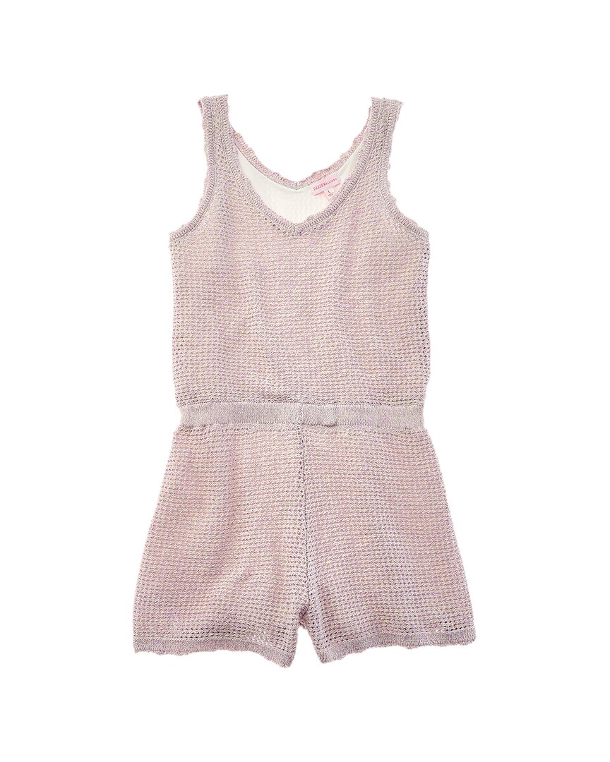 Design History Romper 6X (Little Girl L) Purple