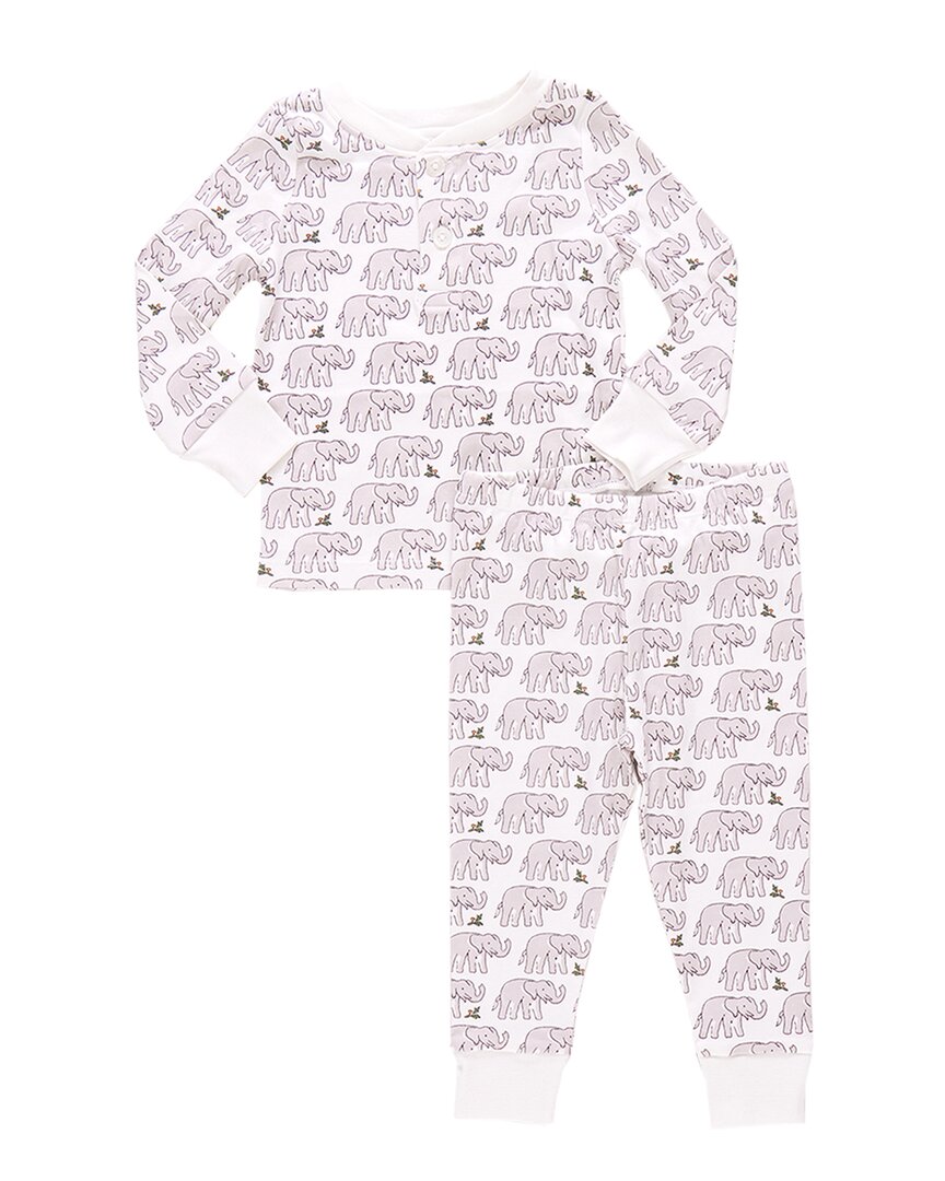 Pink Chicken Organic Henley Pajama Set