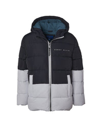 Perry Ellis Blocked Ripstop Puffer Jacket