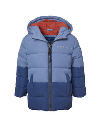 Perry Ellis Blocked Ripstop Puffer Jacket