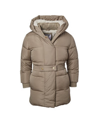 Kensie Girl Sherpa Fleece-Lined Puffer Jacket