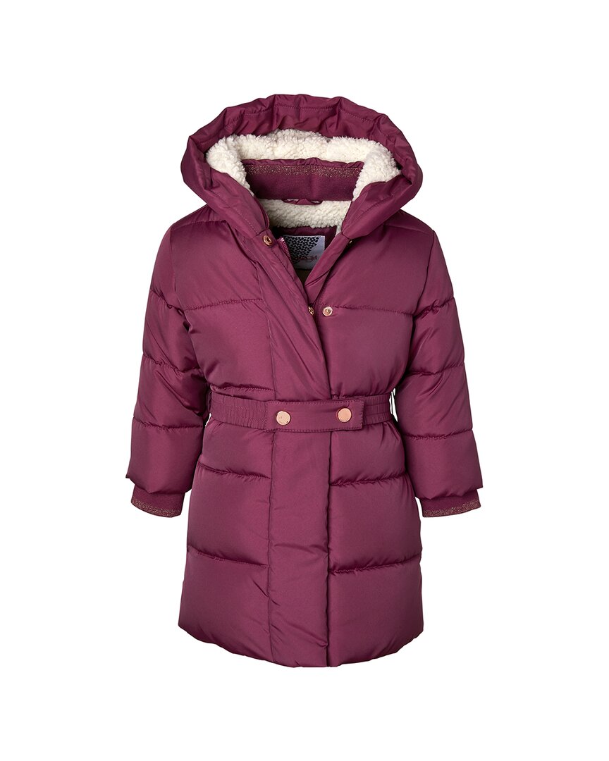 Kensie Girl Sherpa Fleece-Lined Puffer Jacket