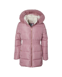 Kensie Girl Cinched Wais Puffer Jackett