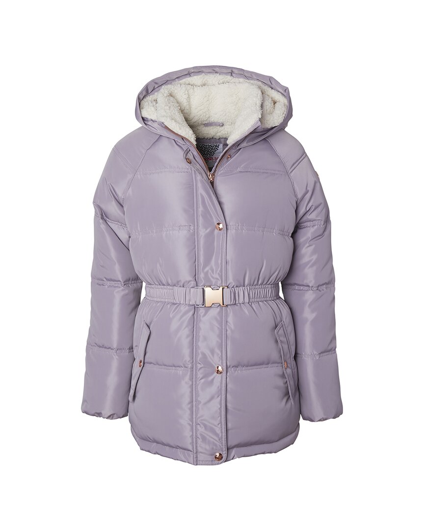 Kensie Girl Belted Puffer Jacket