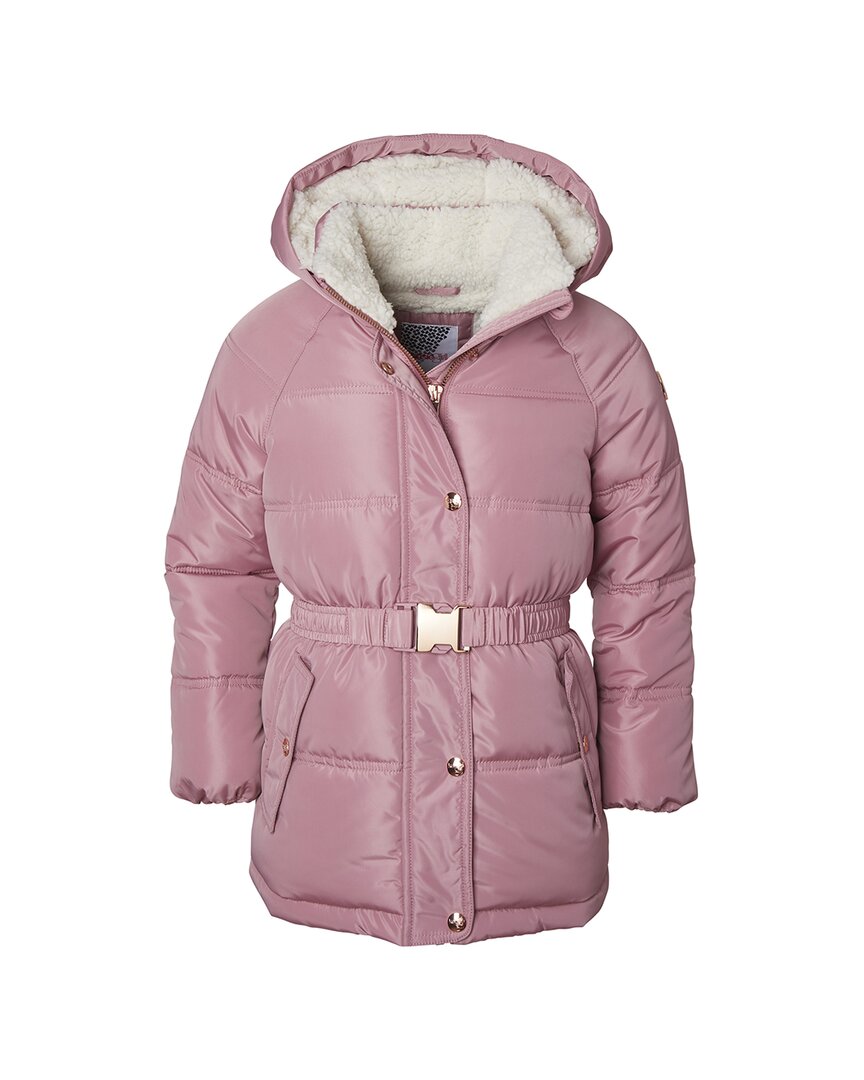 Kensie Girl Belted Puffer Jacket