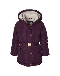 Kensie Girl Belted Puffer Jacket