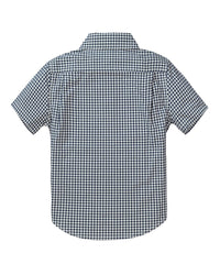 Hope & Henry Stretch Poplin Short Sleeve Shirt