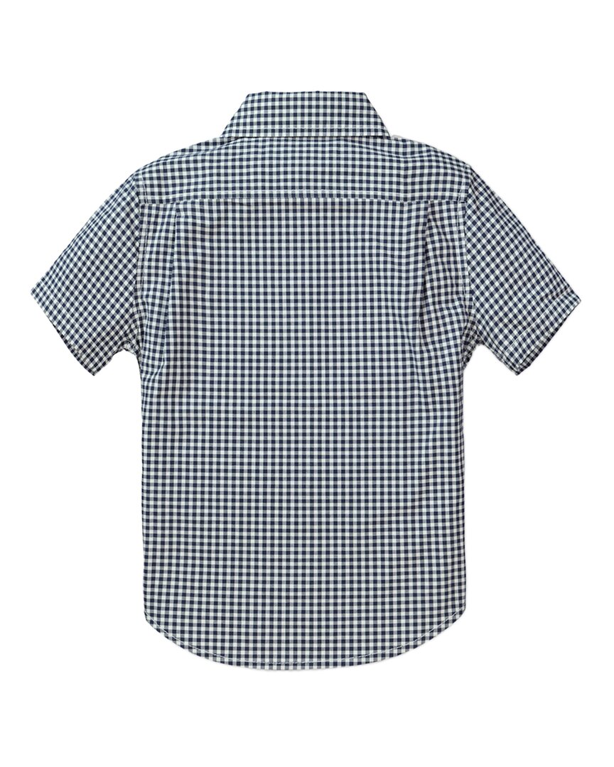 Hope & Henry Stretch Poplin Short Sleeve Shirt