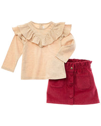 Chloé Chloé 2Pc Top & Skirt Set