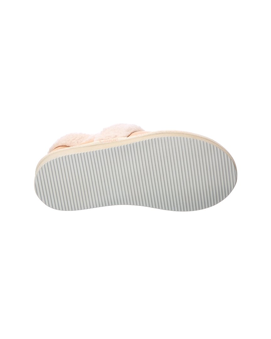 Chloé Suede & Shearling Slipper