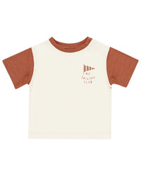 Rylee + Cru Collective Contrast T-Shirt