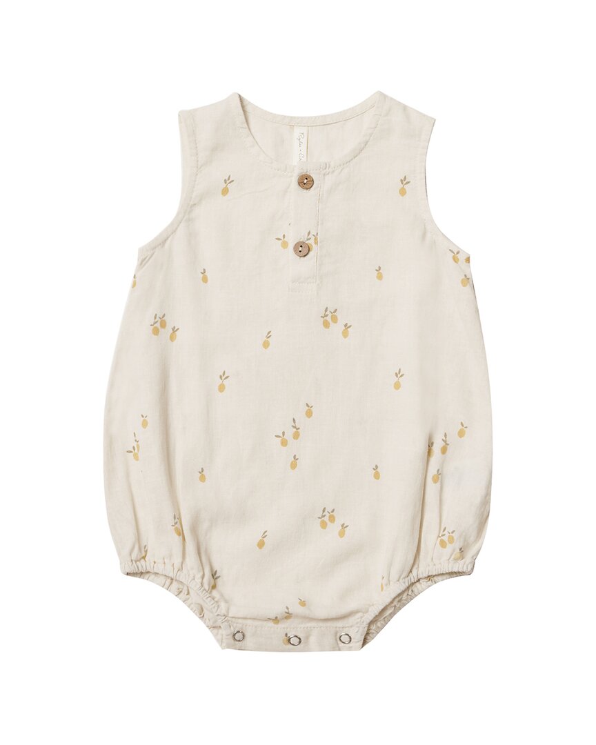 Rylee + Cru Collective Beau Linen-Blend Romper
