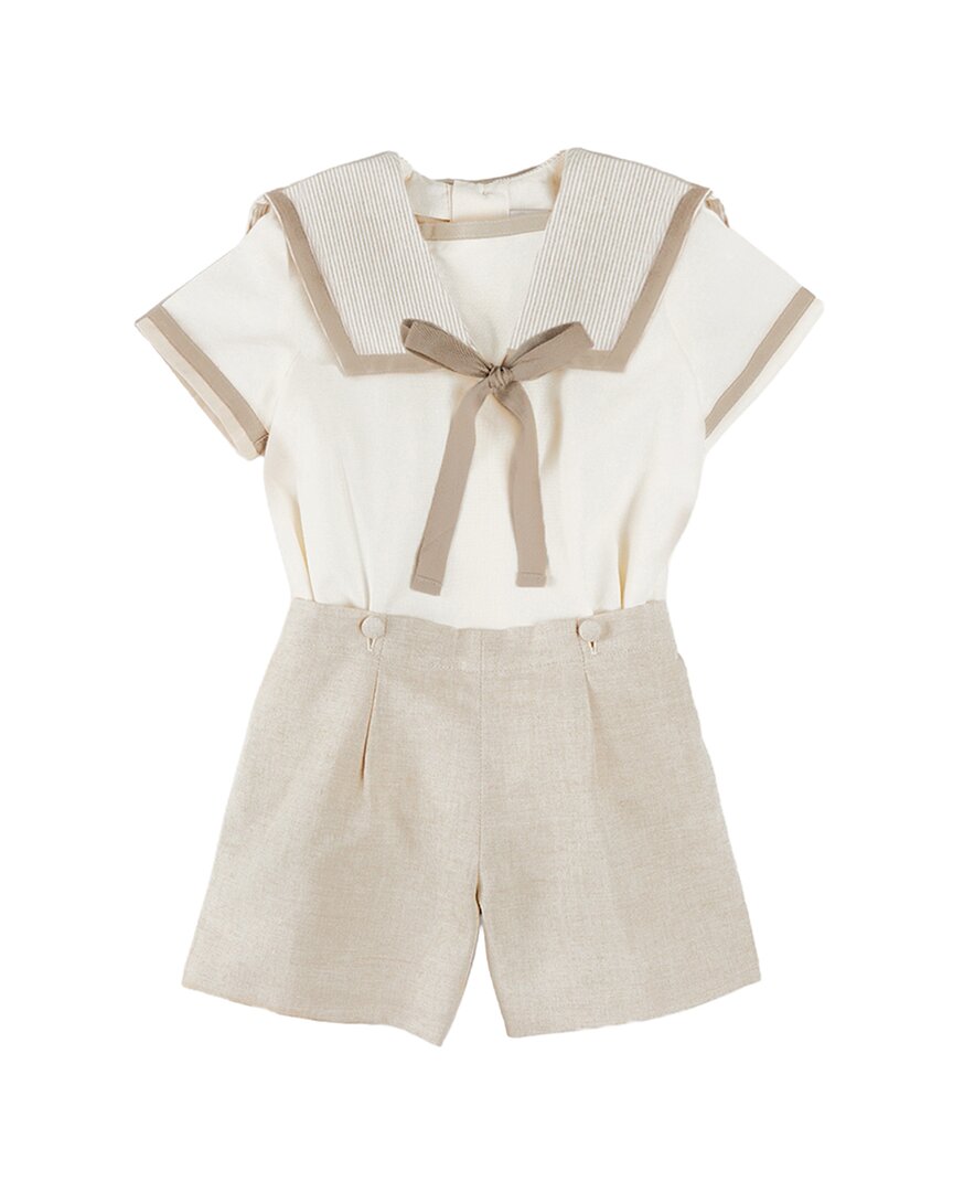 Pepa London Pepa London Waterford Stripe Mariner Collar Top