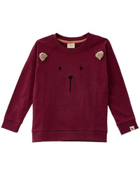 Turtledove London 3D Character Sweatshirt 6 - 9 M Red