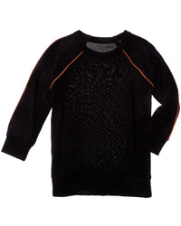 Chaser Cozy Knit Piping Raglan Pullover