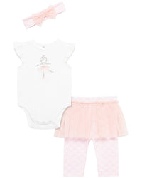 Little Me Ballet Skegging Set Headband