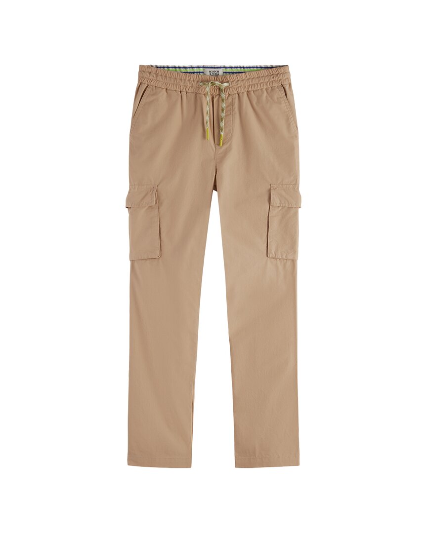 Scotch & Soda Straight-Fit Poplin Cargo Pant