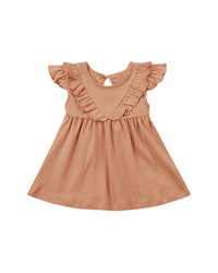 Quincy Mae Sleeveless Ruffle Dress