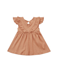 Quincy Mae Sleeveless Ruffle Dress