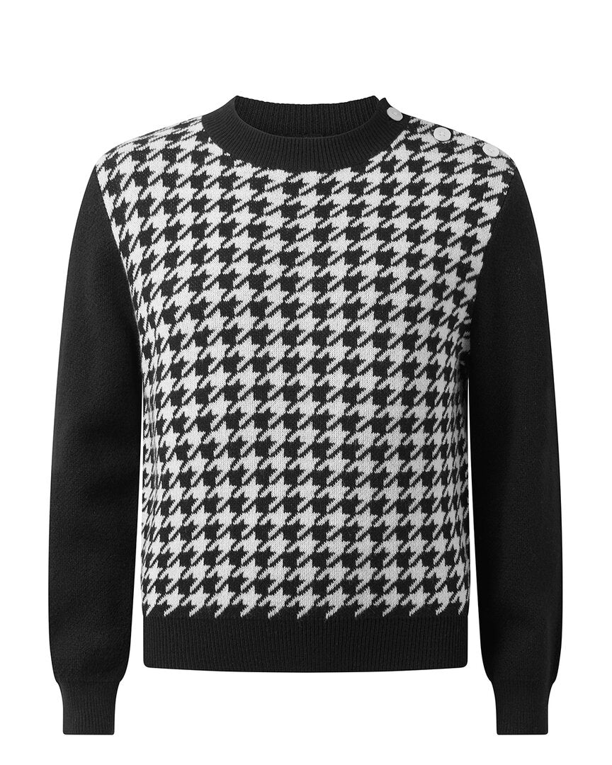 Rachel Riley Rachel Riley Houndstooth Sweater